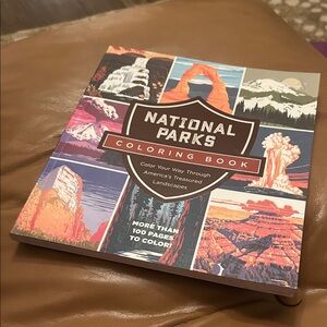 National Parks Coloring Book - Multicolor
